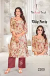 Kitty Party By Tft Vetican Printed Kurti With Bottom Orders In India